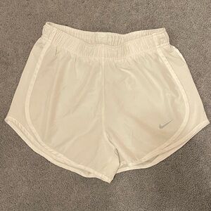Nike Women's Athletic White Shorts
